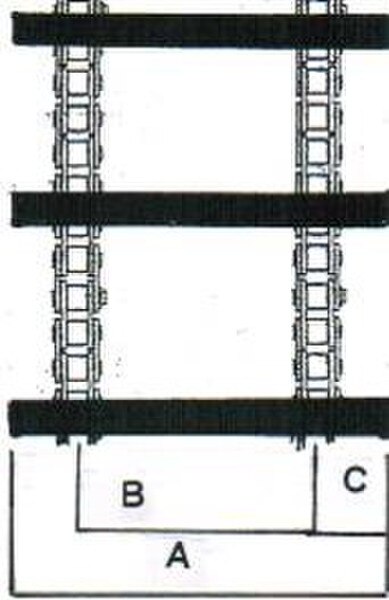 Feeder House Chain, Suits Case-IH